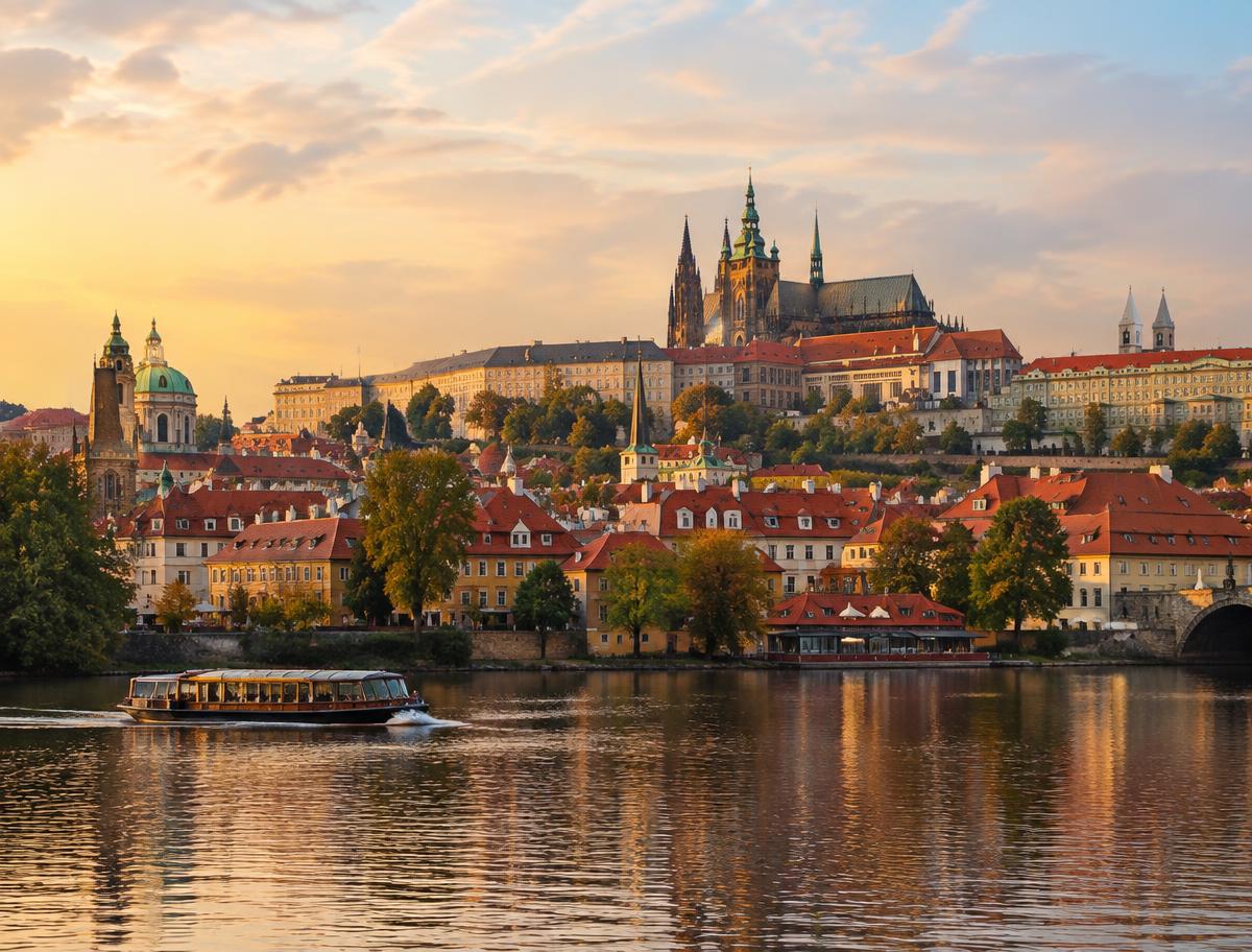 Praga al otro lado del río